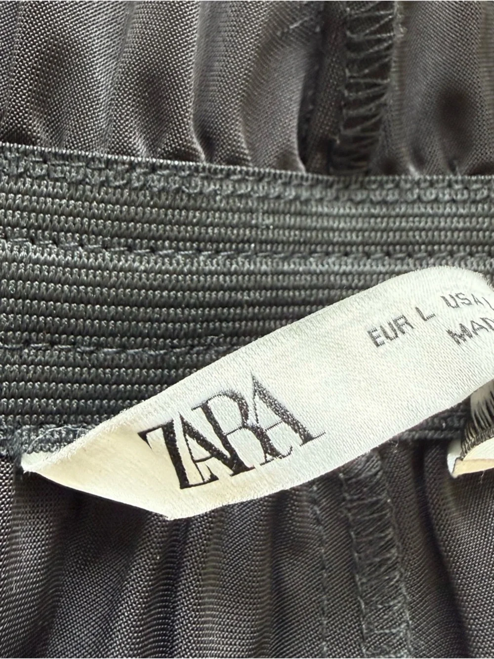 NEW!!! Zara women wide leg pants size L - Picture 6 of 9
